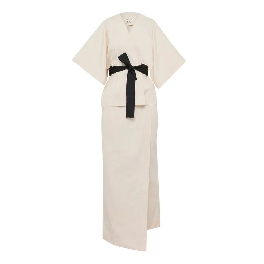 ARTCLUB Tokyo Drifter Jacket & Skirt Cream Set Size M / AU 10 photo 2