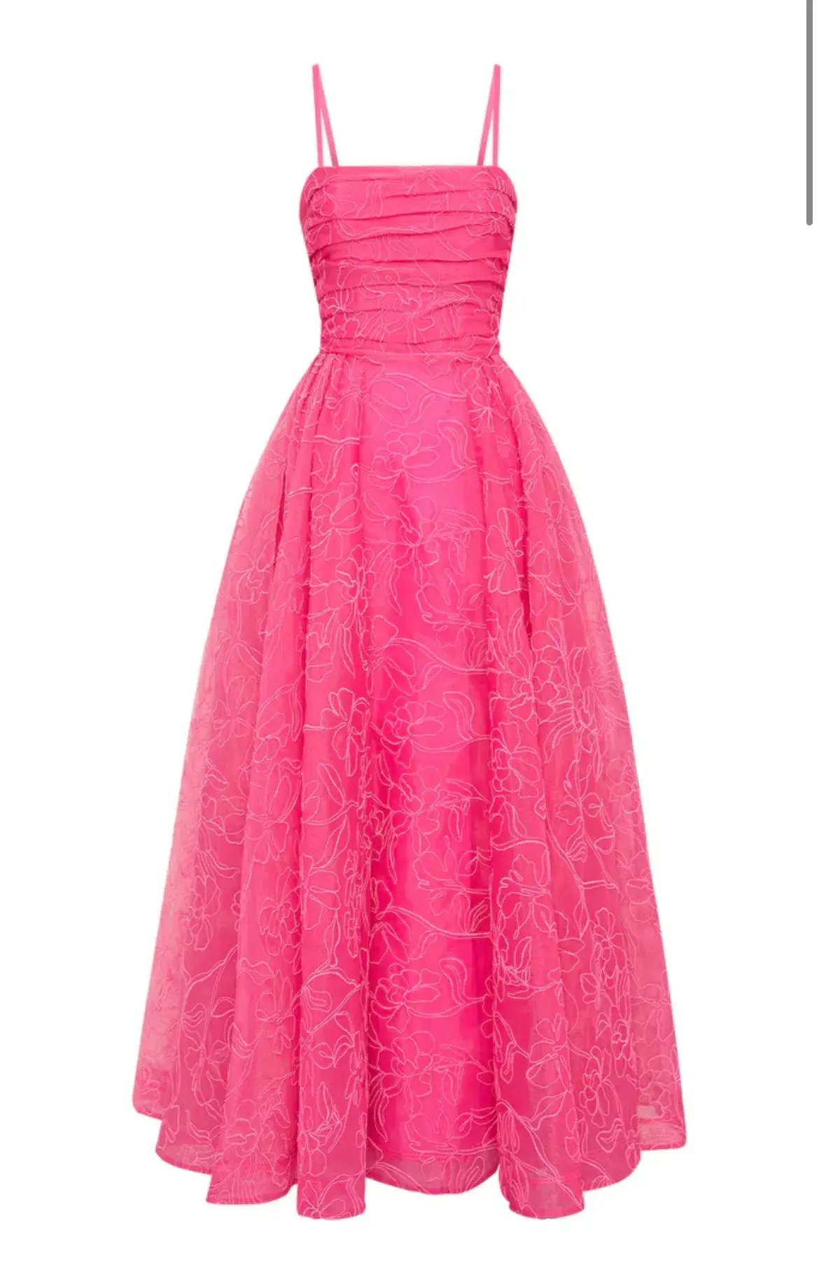Aje Evangeline Cornelli Maxi Dress Pink Size 8 photo 6