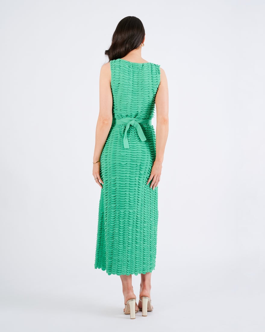 Scanlan Theodore Scallop Stitch Knit Dress photo 3