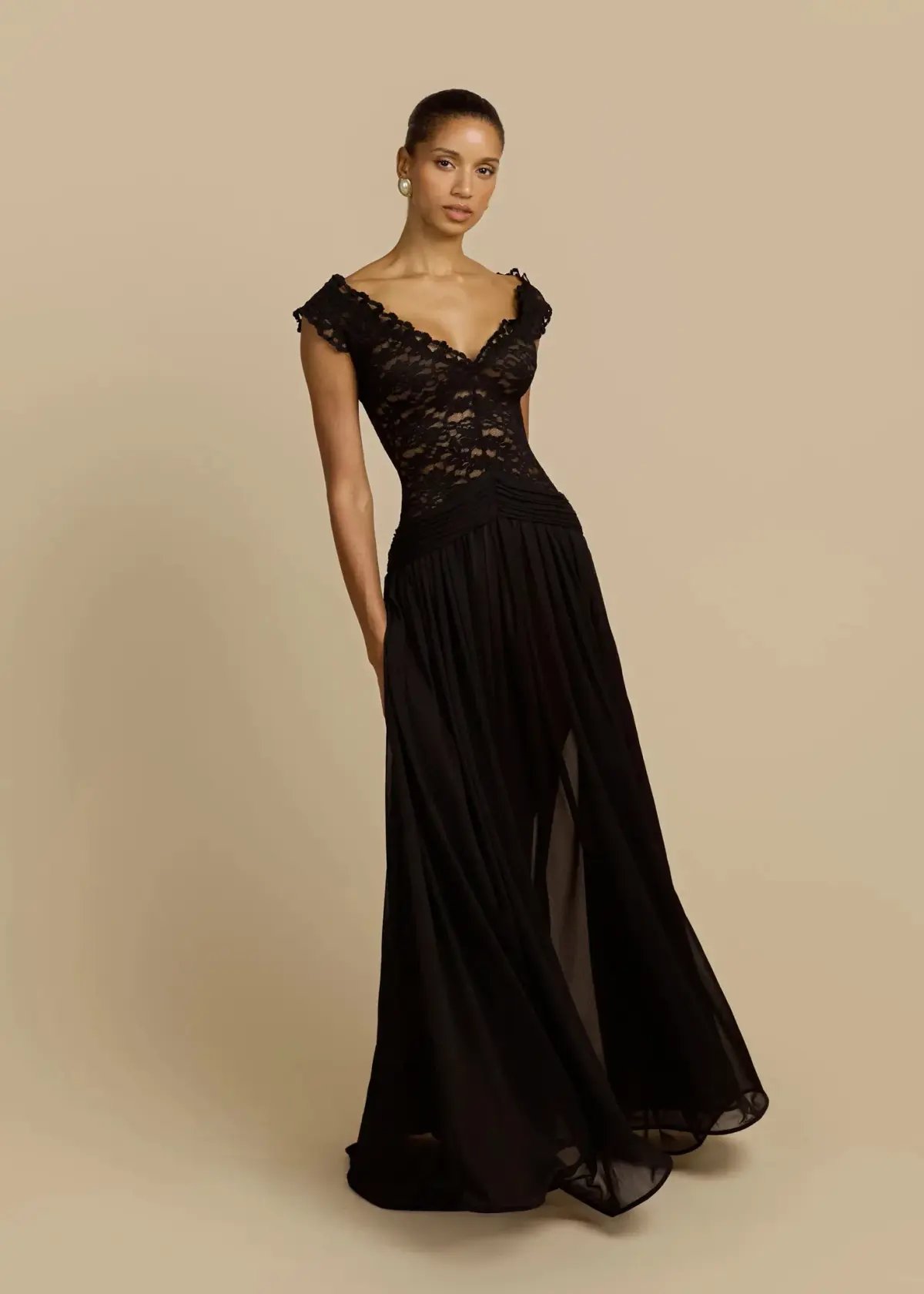 ARCINA ORI ARABELLA DRESS BLACK SIZE 10 (M) photo 5