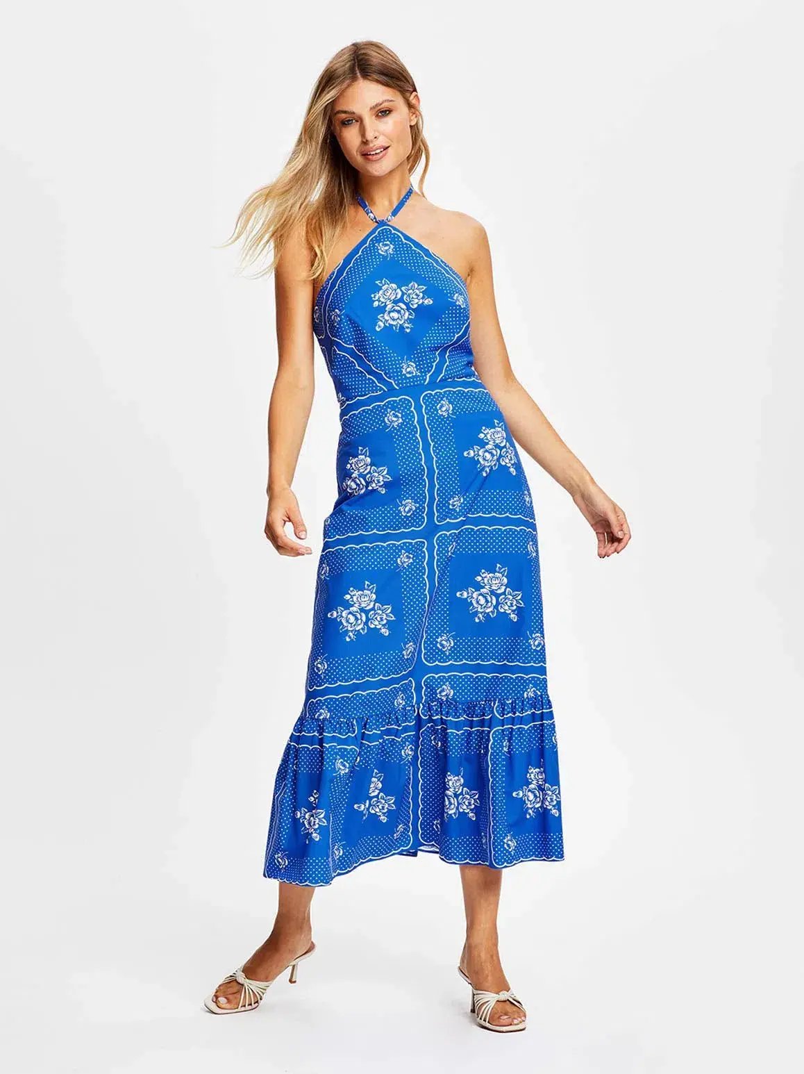 Alice McCall Midnight Sky Midi Dress Royal Blue Size 10 photo 2