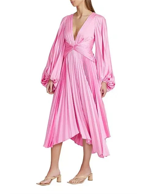Acler Palms Dress Confetti Pink Size AU 10 photo 2