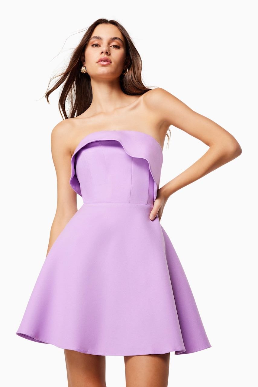 ELLIATT MAELLE DRESS - LILAC photo 2