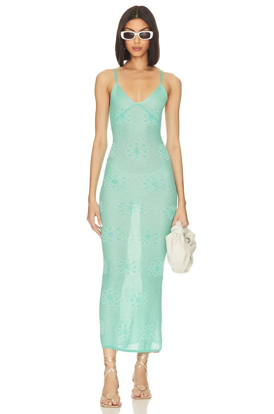 Asta Resort Delilah Dress in Aquamarine Size S/Au 8 photo 5