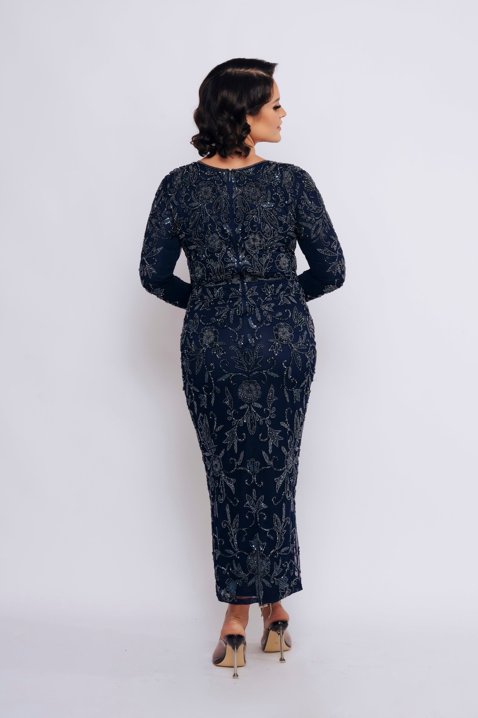 ADELLA MIDI BY MY SECRET WARDROBE NAVY photo 4