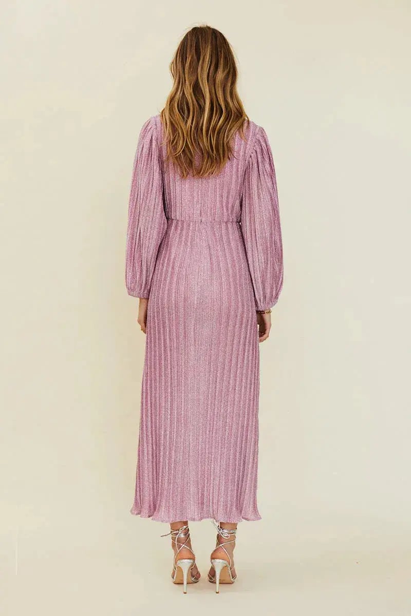 Suboo Mars Long Sleeve Cut Out Maxi Pink Size AU 12 photo 2