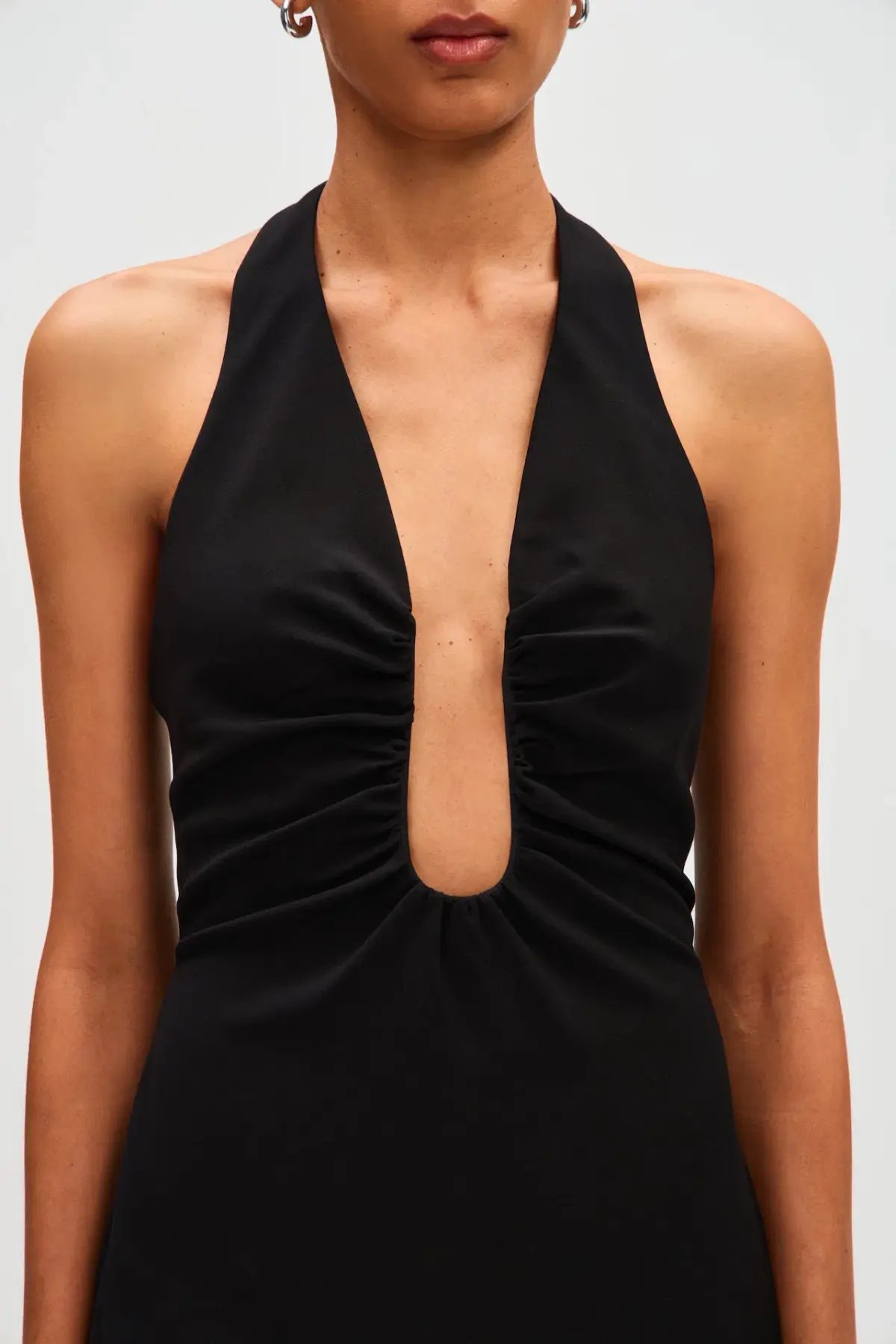 MISHA The Alusia Dress Black Size 12 photo 4