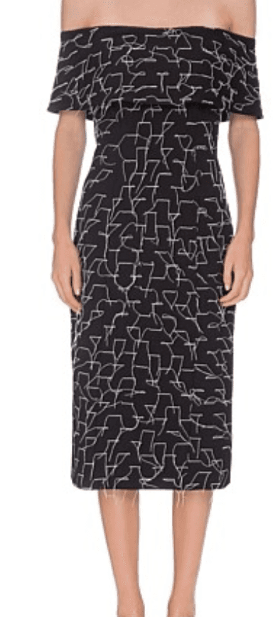 C/Meo Collective Phase 2 Black & White Phase 2 Dress photo 5