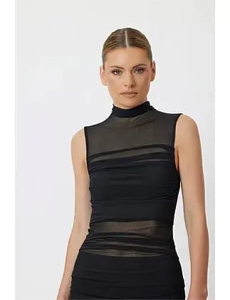Bianca And Bridgett Ramona Maxi Dress in Black Size 10/L photo 4