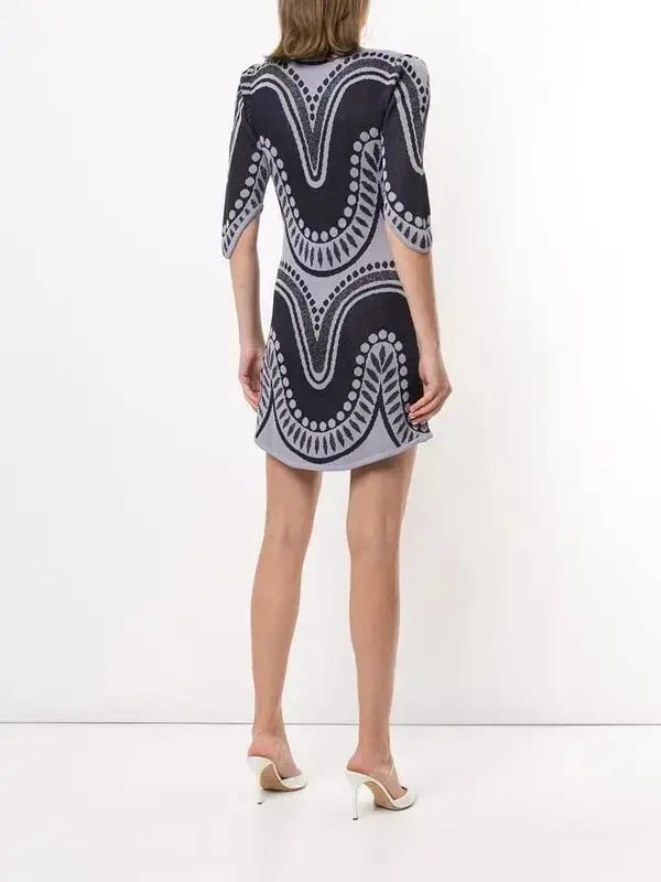 Alice Mccall Windswept Mini Dress Purple Size 6 photo 2