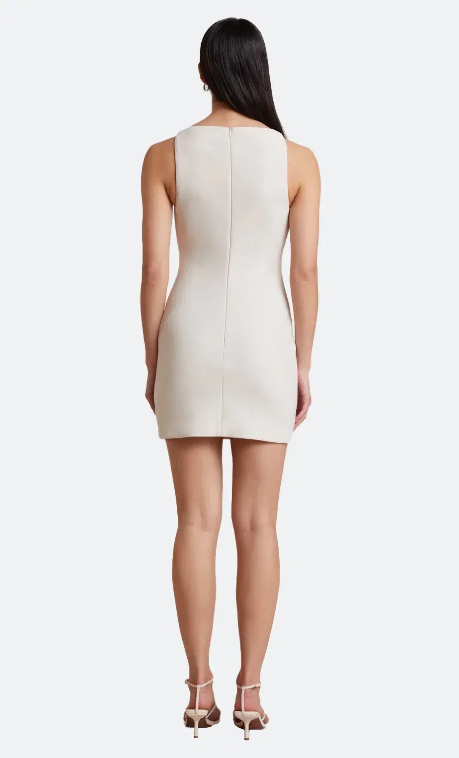 Bec & Bridge Clover Mini Dress in Vanilla Bean Cream Size AU 8 photo 2