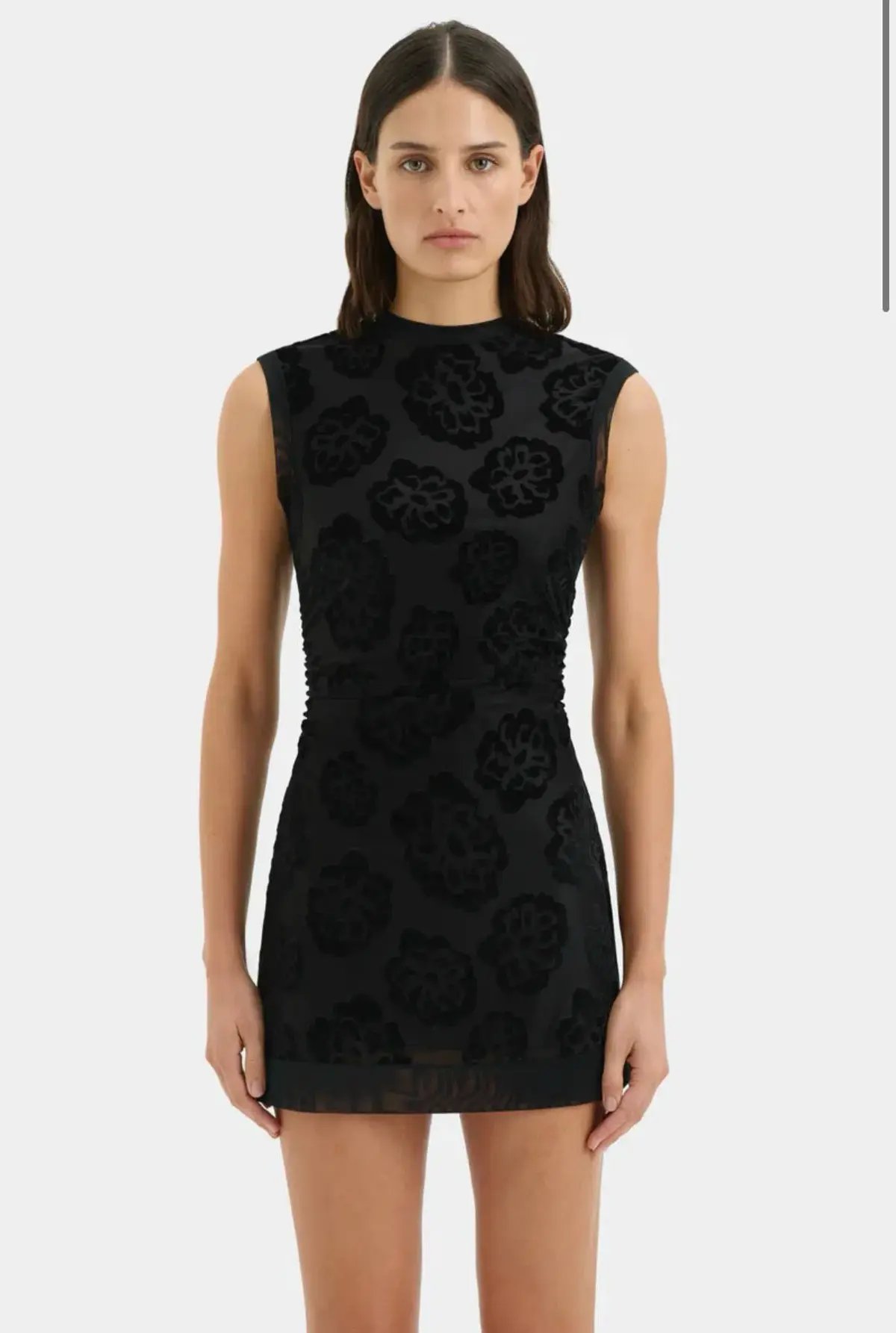 Sir the Label The Vittoria Mini Dress in Midnight Floral Size 1/Au 8 photo 4