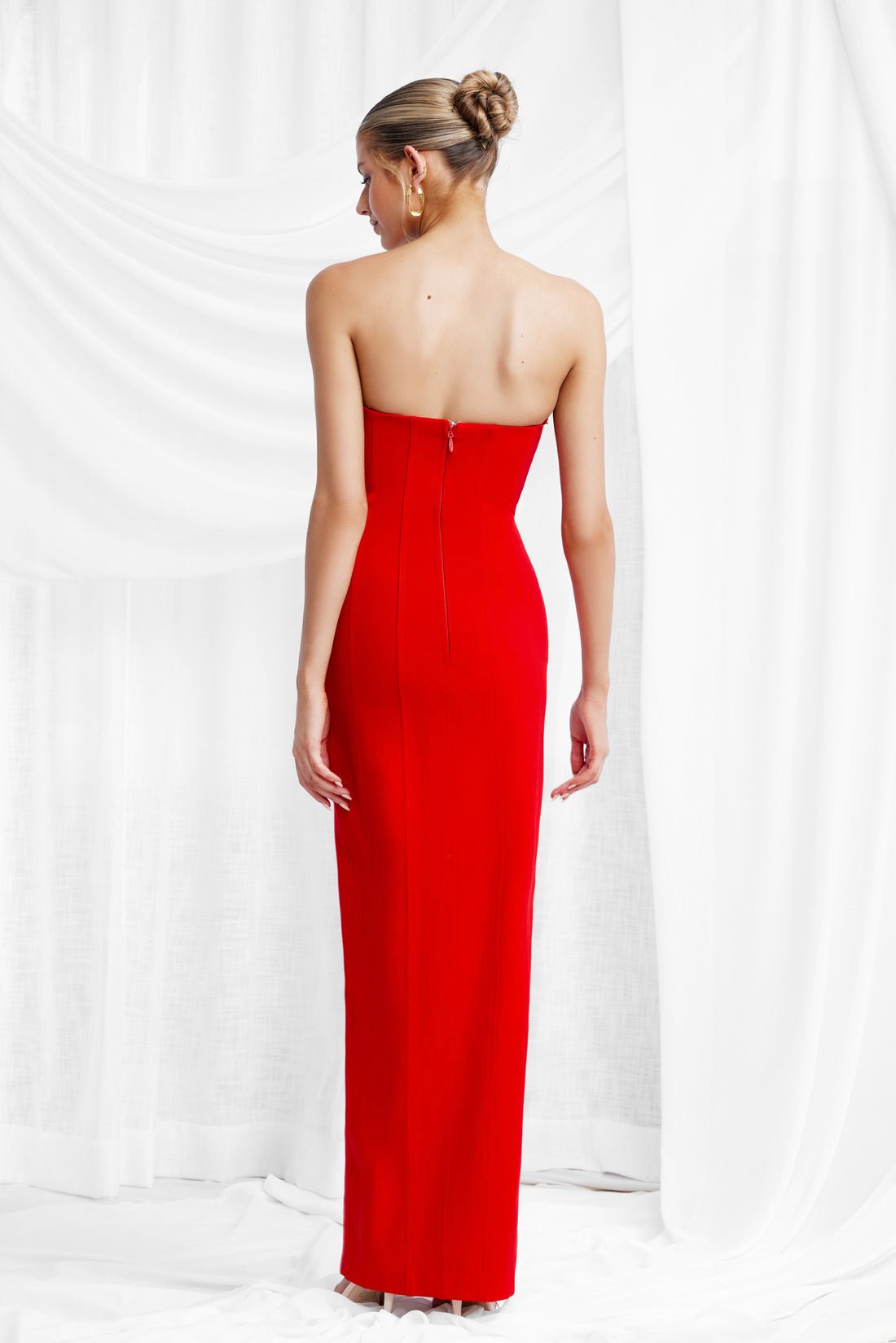 LEXI LEYLA DRESS - RED photo 6