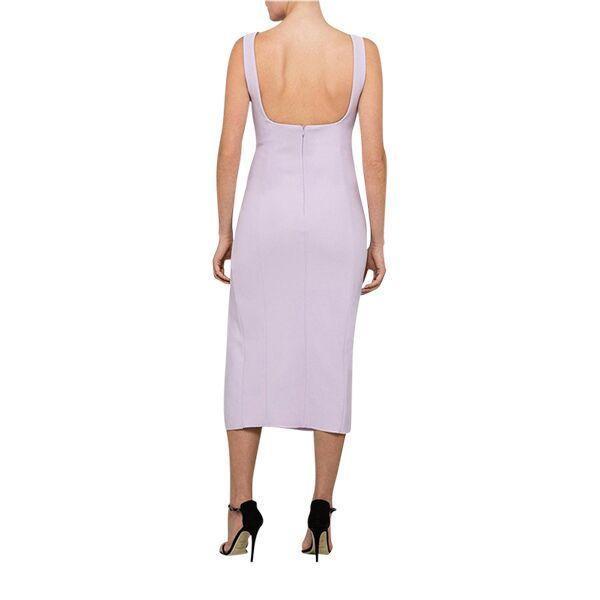 Bec and Bridge Hibiscus Islands Lavender Midi Sz 6 photo 2