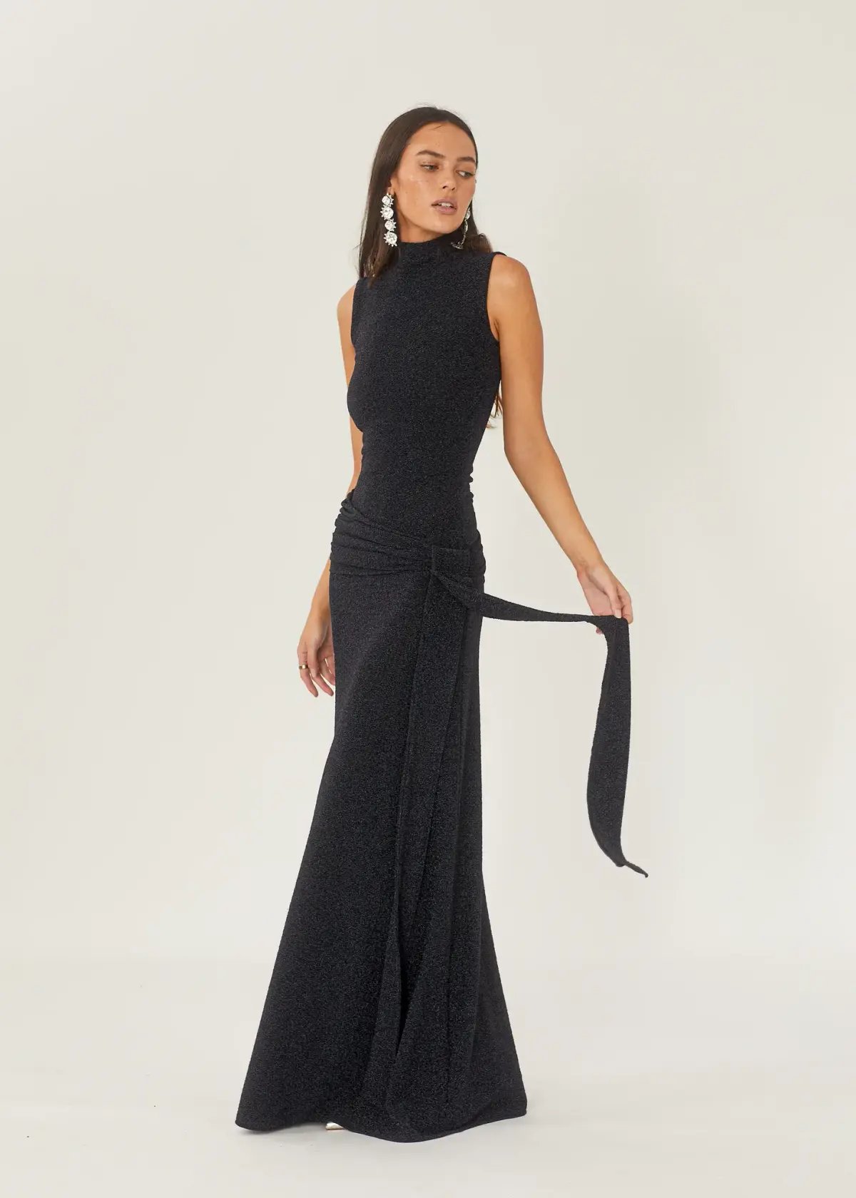 Arcina Ori Monica Dress Black Size M/AU 10 photo 7
