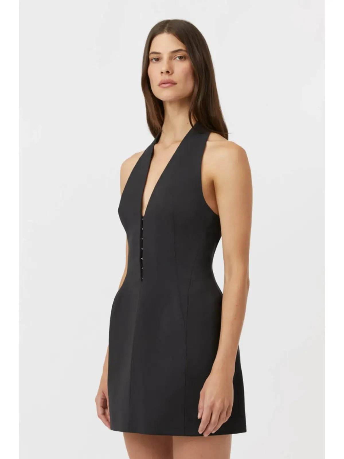 Camilla and Marc Petra Mini Dress Black Size AU 10 photo 2