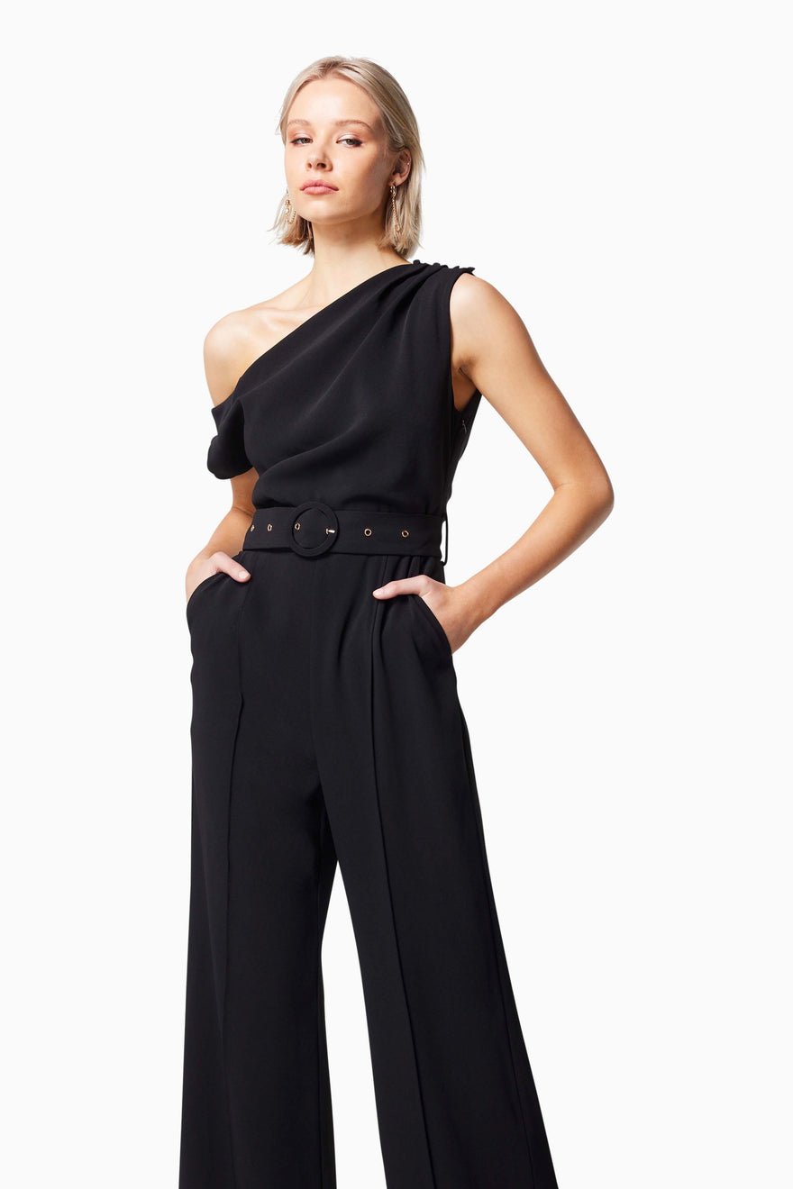 Elliatt Elba Jumpsuit - Black photo 4