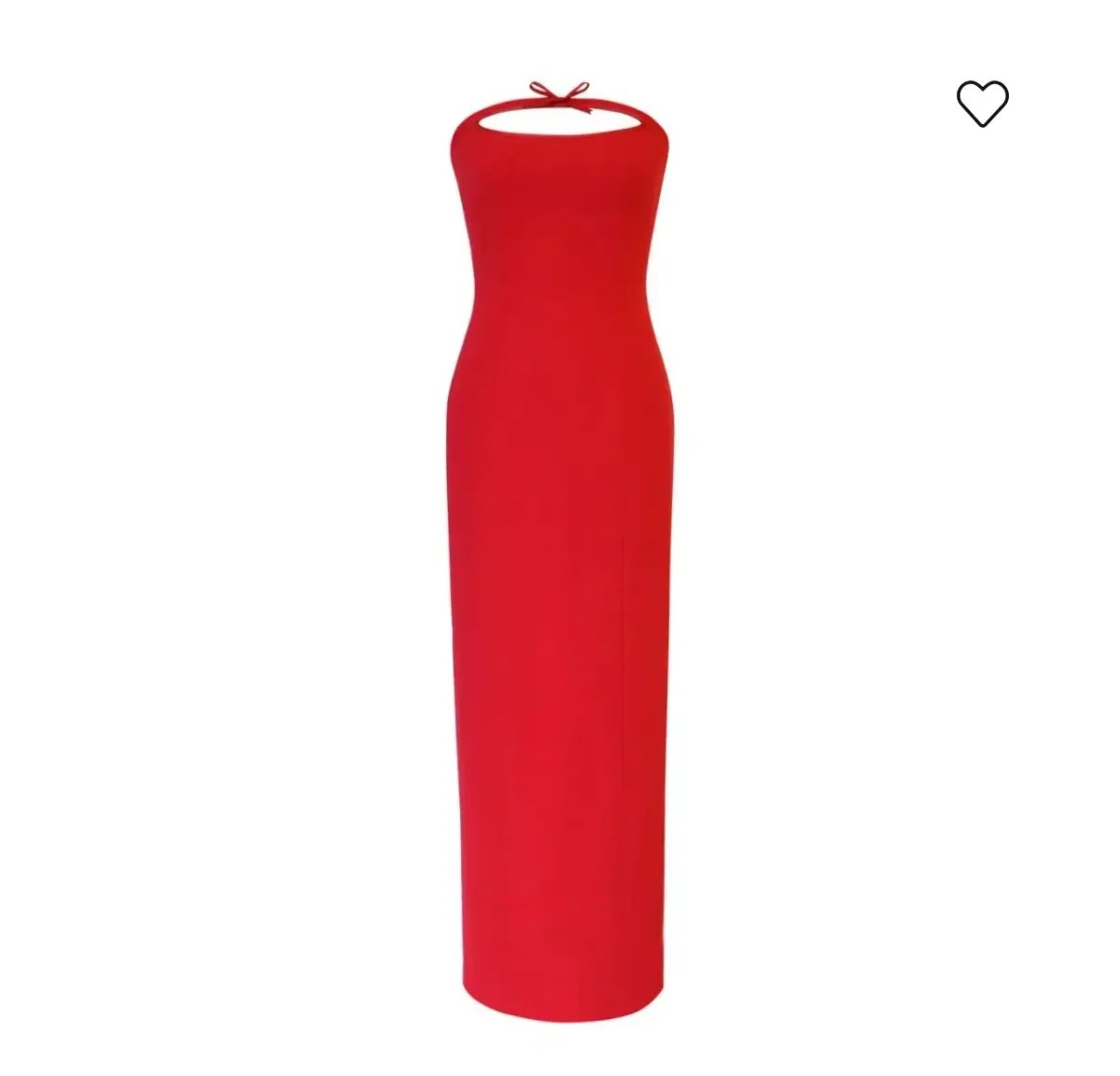Rayane Bacha Margot Maxi Dress Red Size 8 photo 7