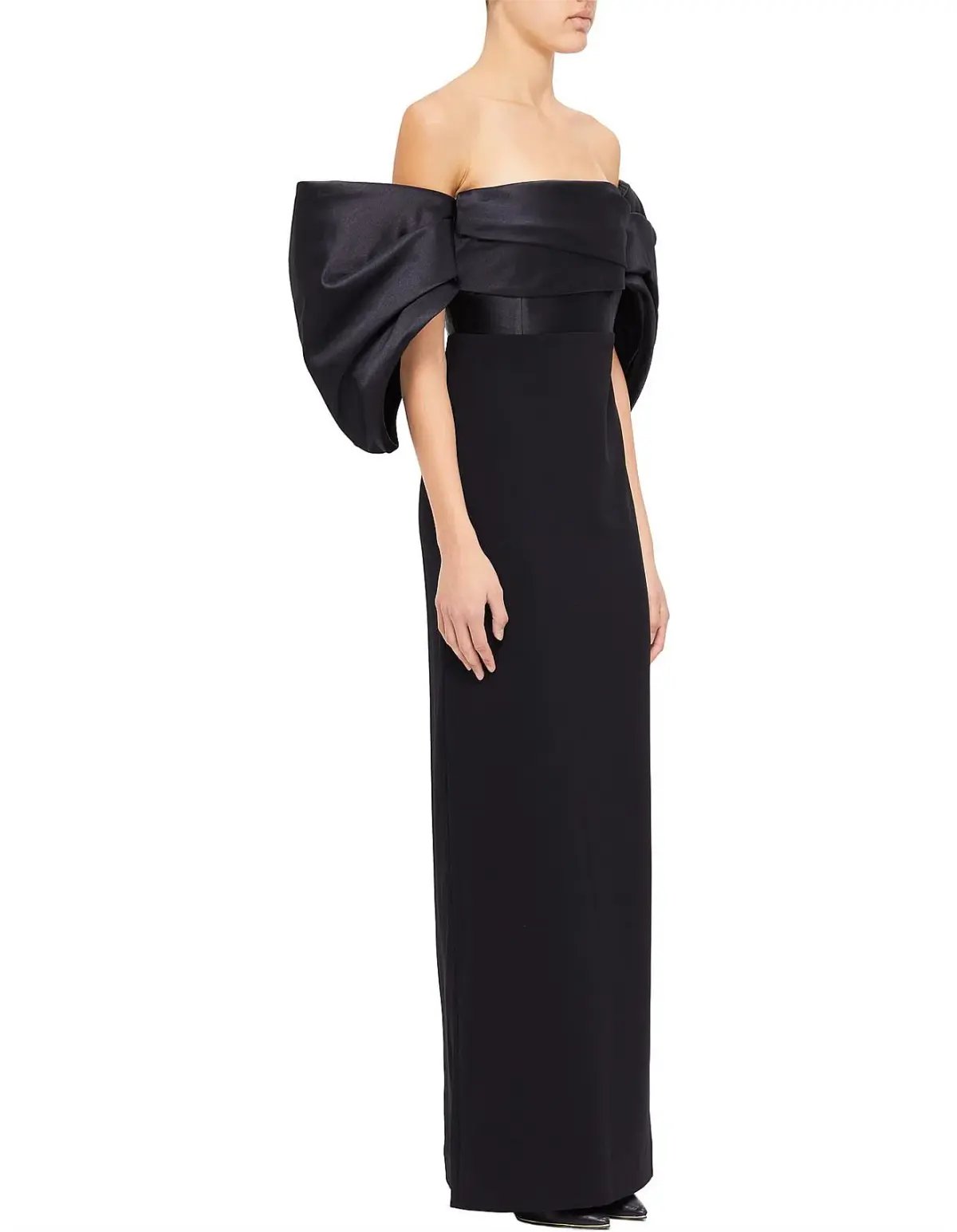 Solace London Arla Maxi Dress Black Size 10 photo 2