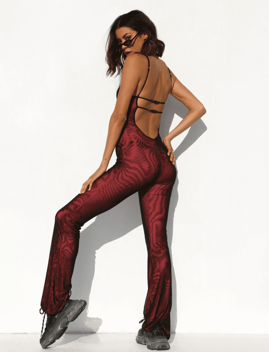 I.AM.GIA Scorpio Jumpsuit in Pink/Black Size XS / AU 6 photo 2
