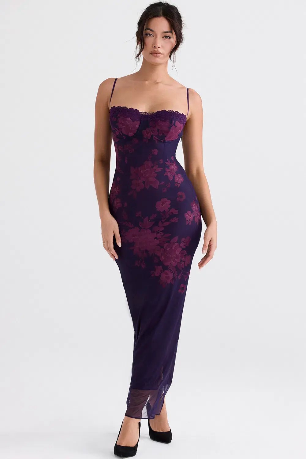 House Of CB Aiza Dress Grape Size S / AU 8 photo 3