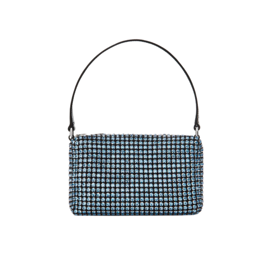 Alexander Wang Heiress Bag In Crystal Mesh (blue) photo 2
