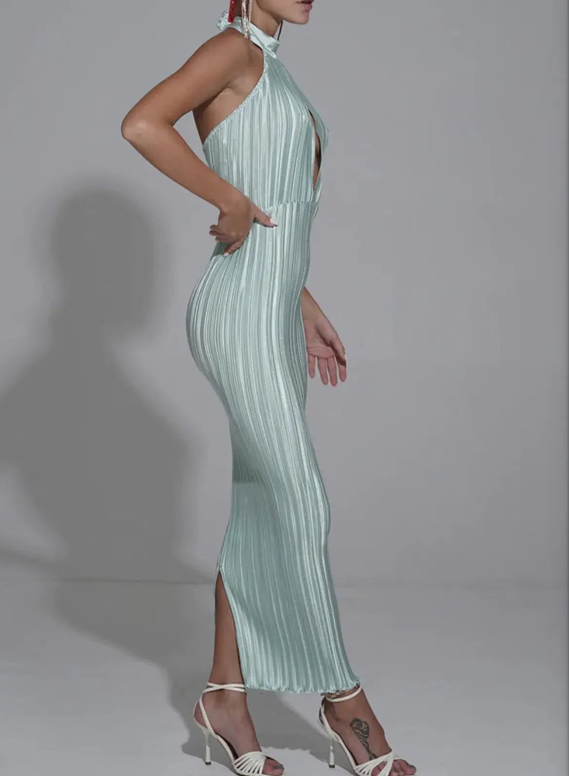 L'Idee Ceremonie Dress Seafoam Size 6 photo 2