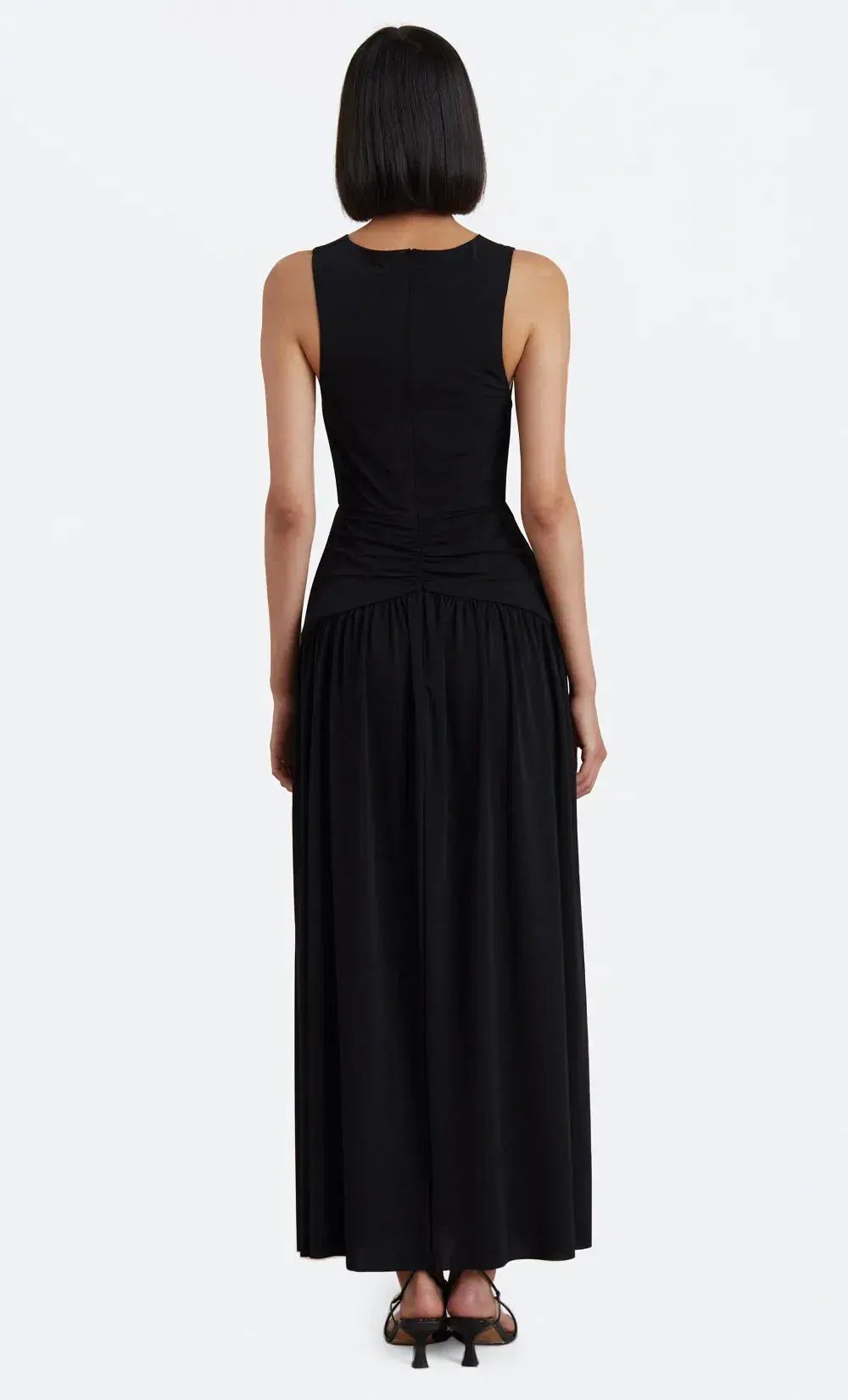 Bec & Bridge Lindsey V Maxi Dress Black Size 8 photo 2