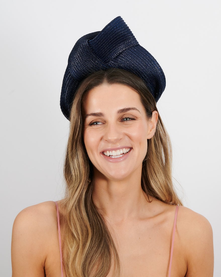 Murley & Co Urban Turban - Navy photo 2