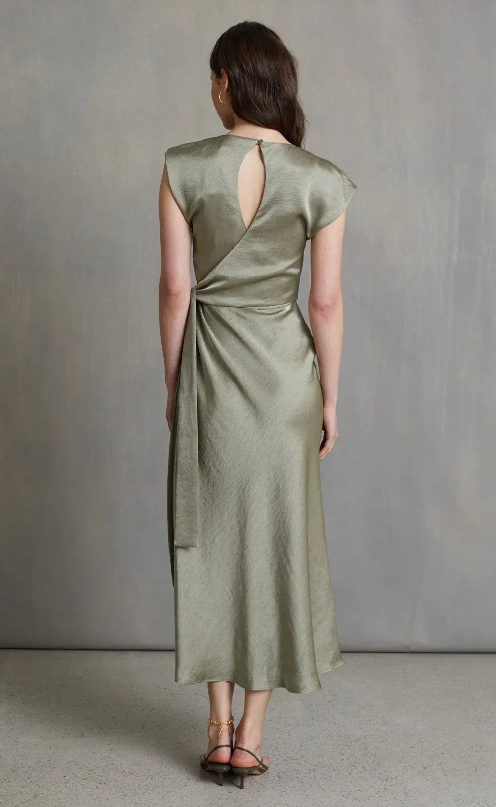 Bec and Bridge The Dreamer Wrap Dress Sage Size 12 photo 2
