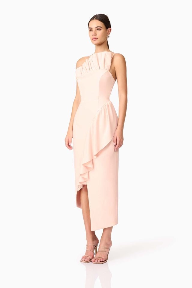 Elliatt Ava Midi Dress - Soft Pink photo 3