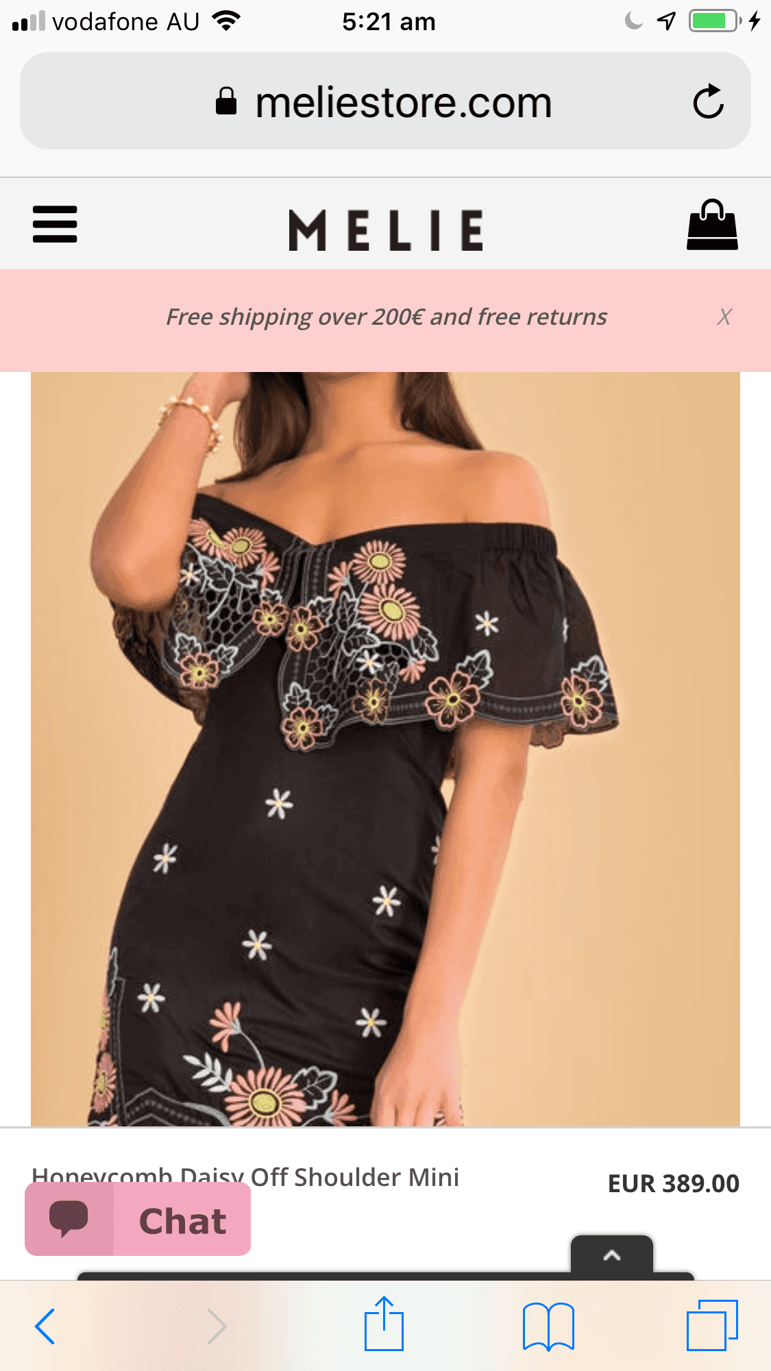 Alice McCALL Honeycomb Daisy Black Embroidered Maxi Dress Size 10 photo 5