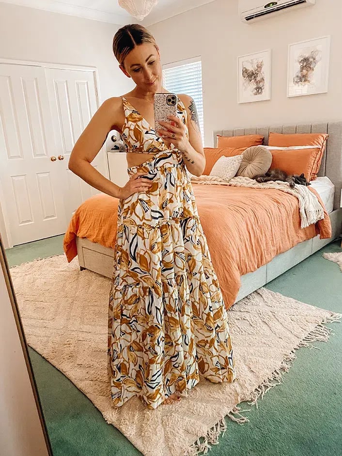 Bec & Bridge Eugenie Maxi Dress Print Size 10 photo 6