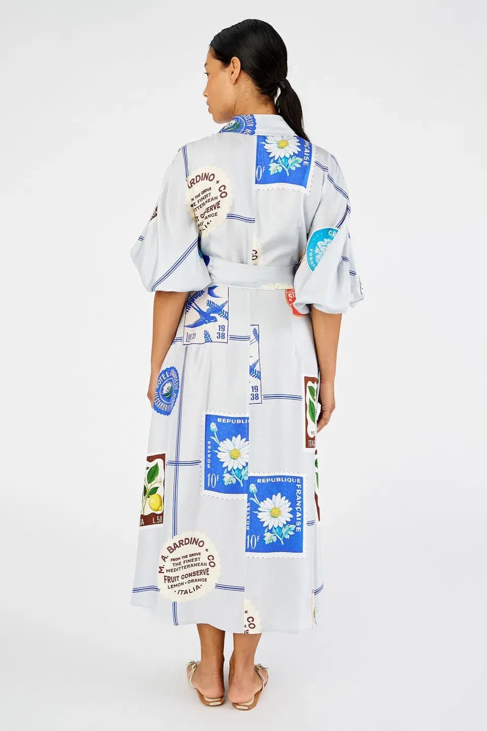 Oroton Picnic Dress Print Size 6 photo 3
