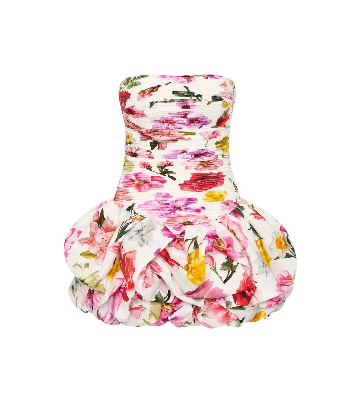 Aje Violette Bubble Hem Mini Dress Collage Floral Size AU 10 photo 6