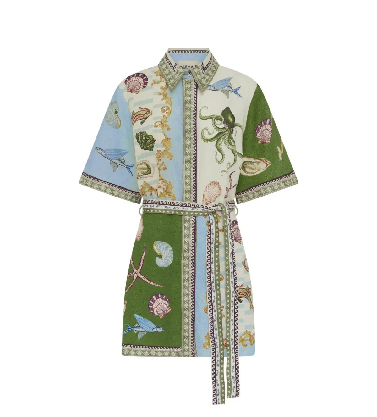 Alemais Bath House Mini Dress Size AU 8 photo 4