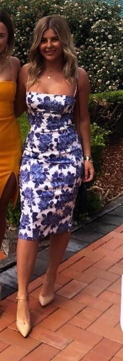 Misha Sophie Dress Print Size 8 photo 2