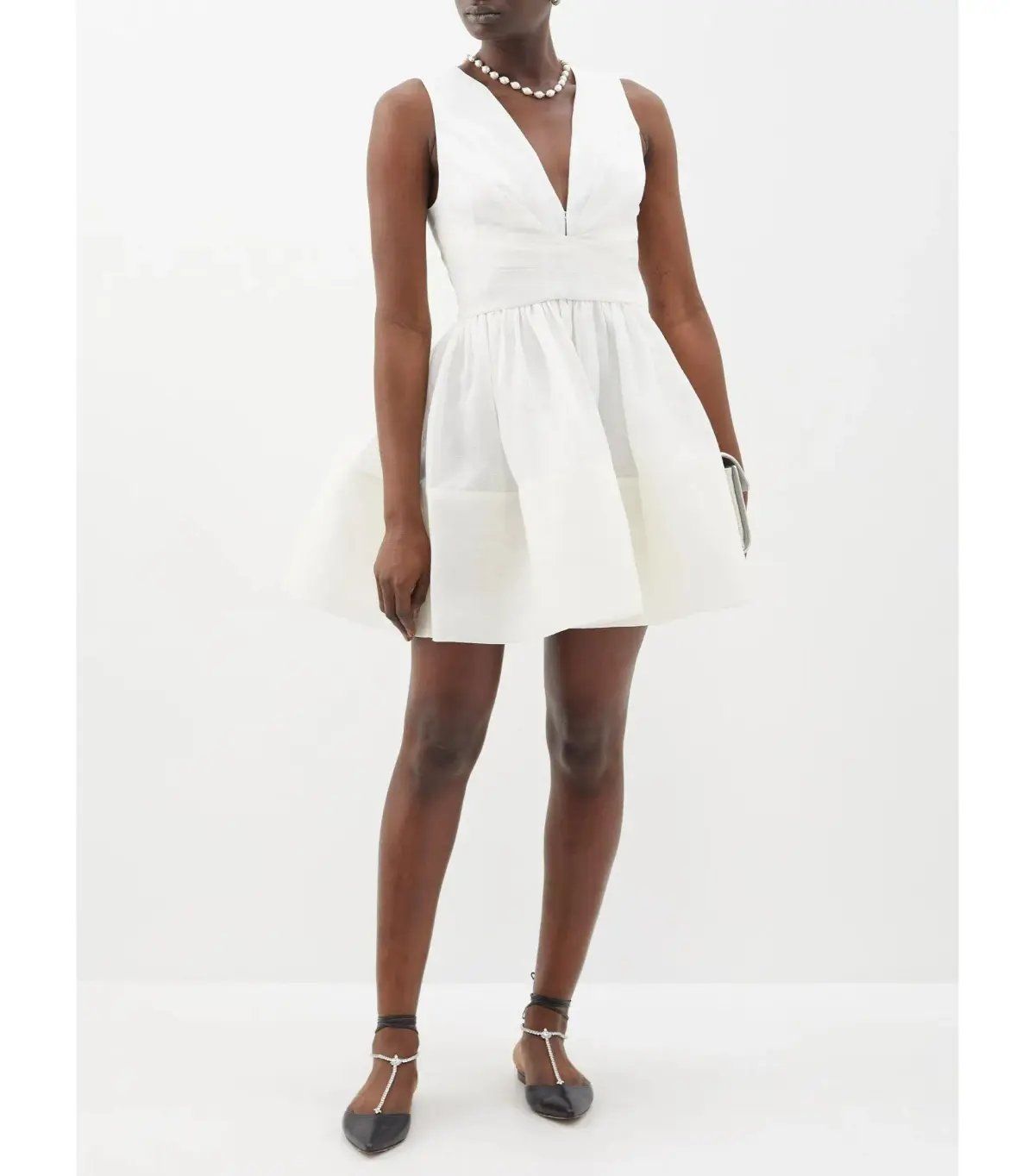 Manning Cartell Reverie Lace Sleeve Dress White Size 10 photo 23