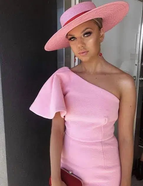Sheike Unforgettable Mini Dress Pink Size 12 photo 2