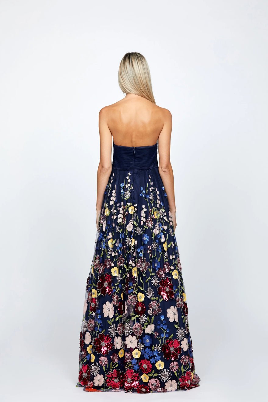 Bariano Vera Strapless Ballgown photo 4