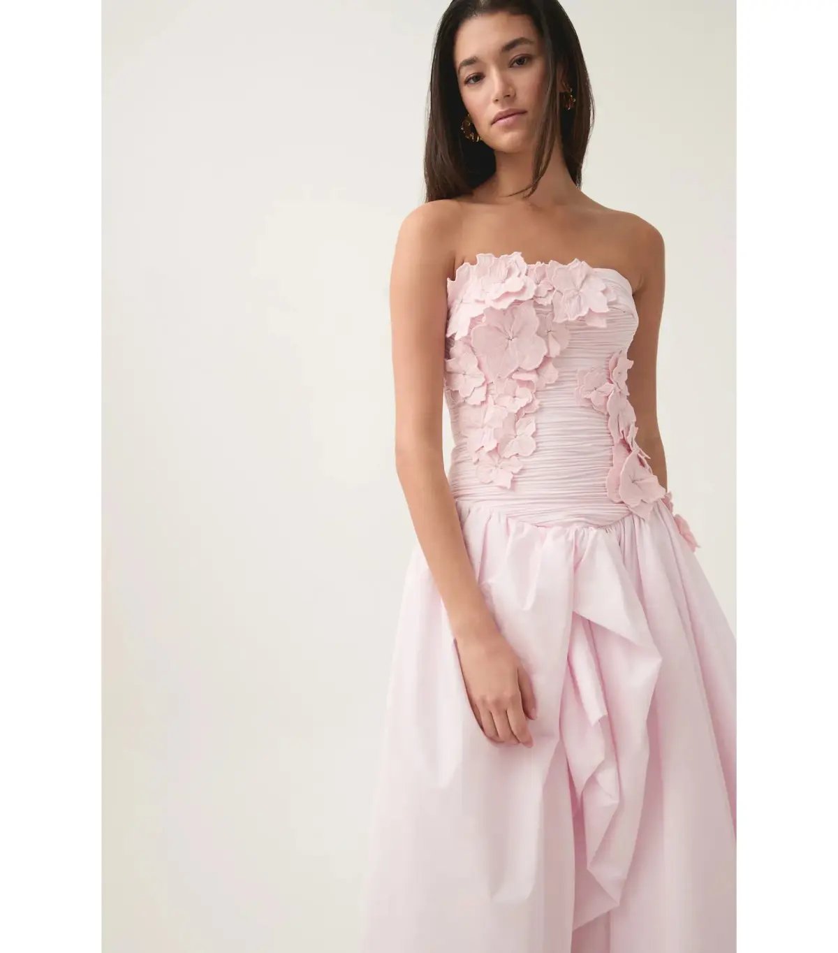 Aje Splendour Flower Gown Pastel Pink Size AU 4 photo 2