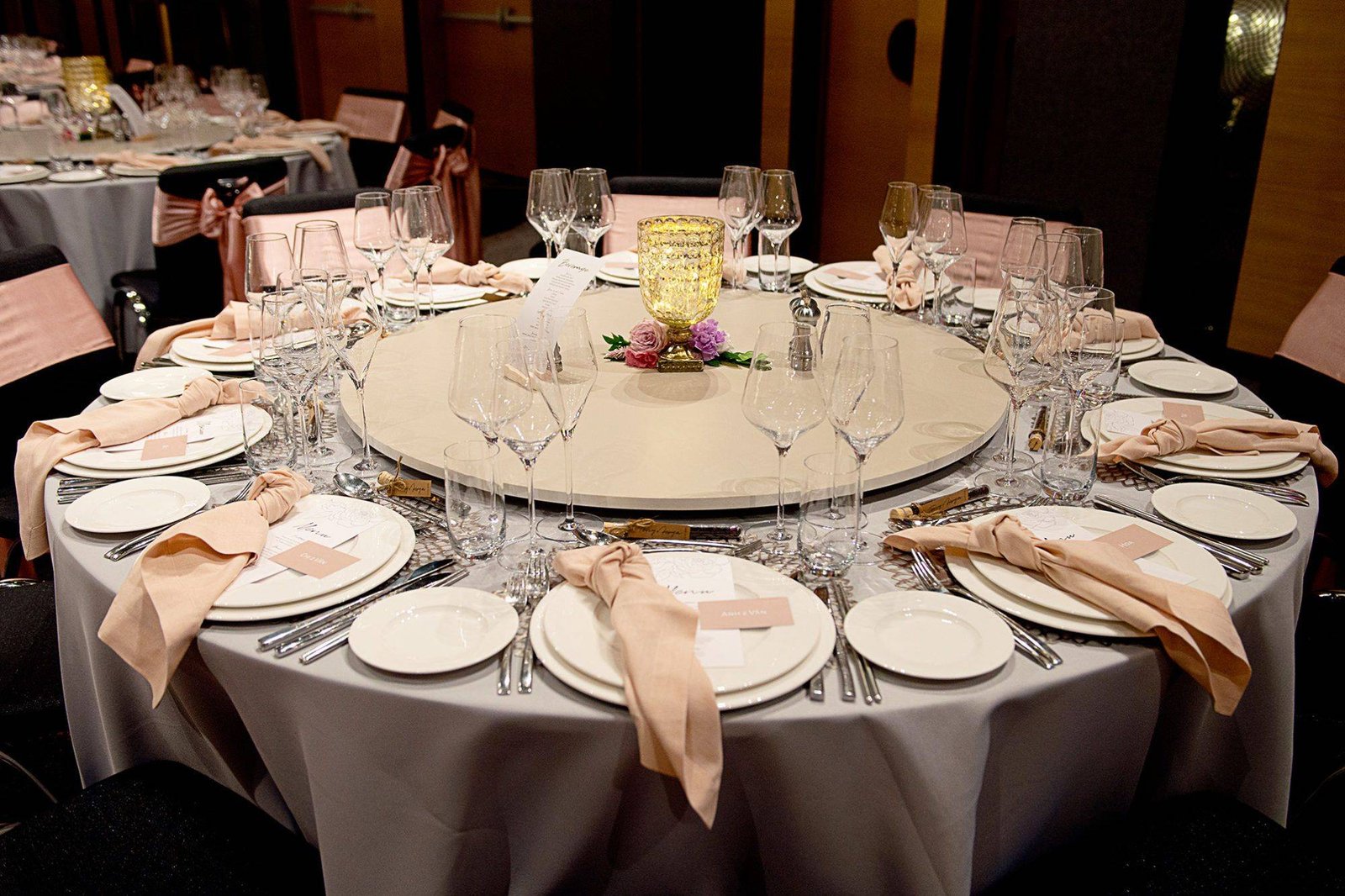 Blush Pink Linen Napkins photo 2