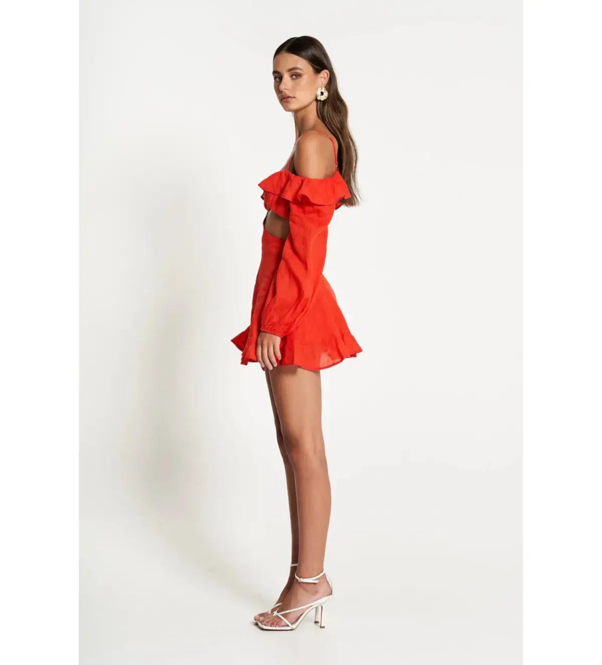 Sofia The Label Maya Cut Out Mini Dress Size 10 photo 2