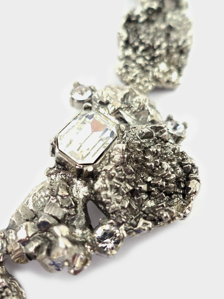 Saint Laurent YSL Rhinestone Necklace photo 2