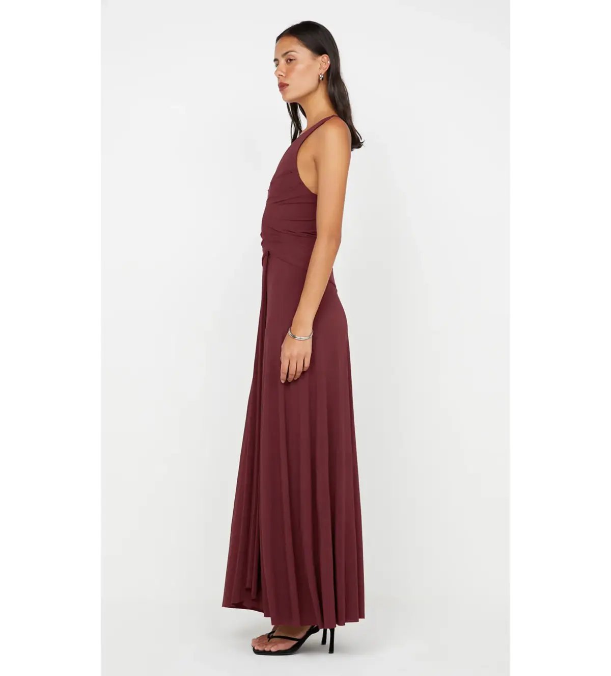 Bec and Bridge Greta Gown Cherry Cola Size 8 photo 3