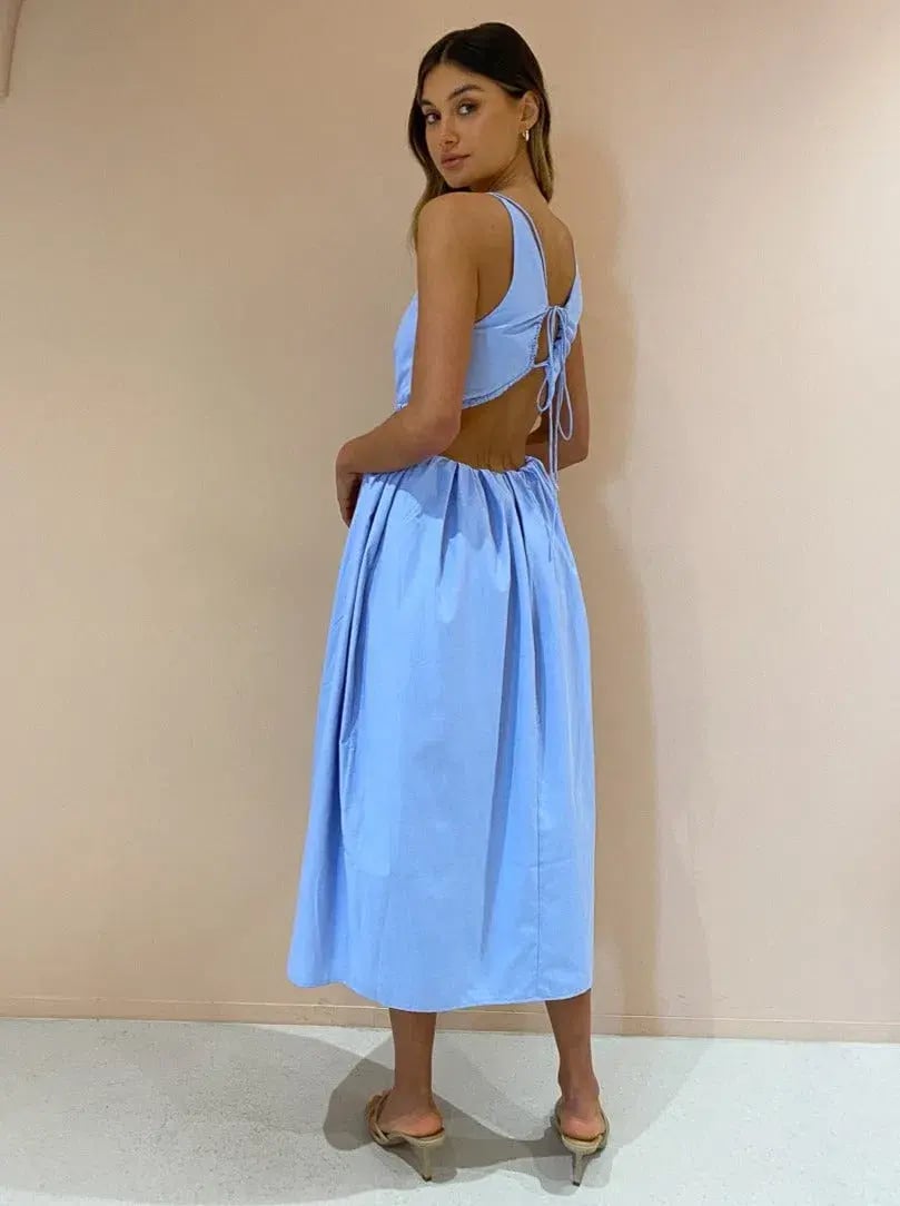 Camilla and Marc Kiri Dress in Powder Blue Size 14 photo 3