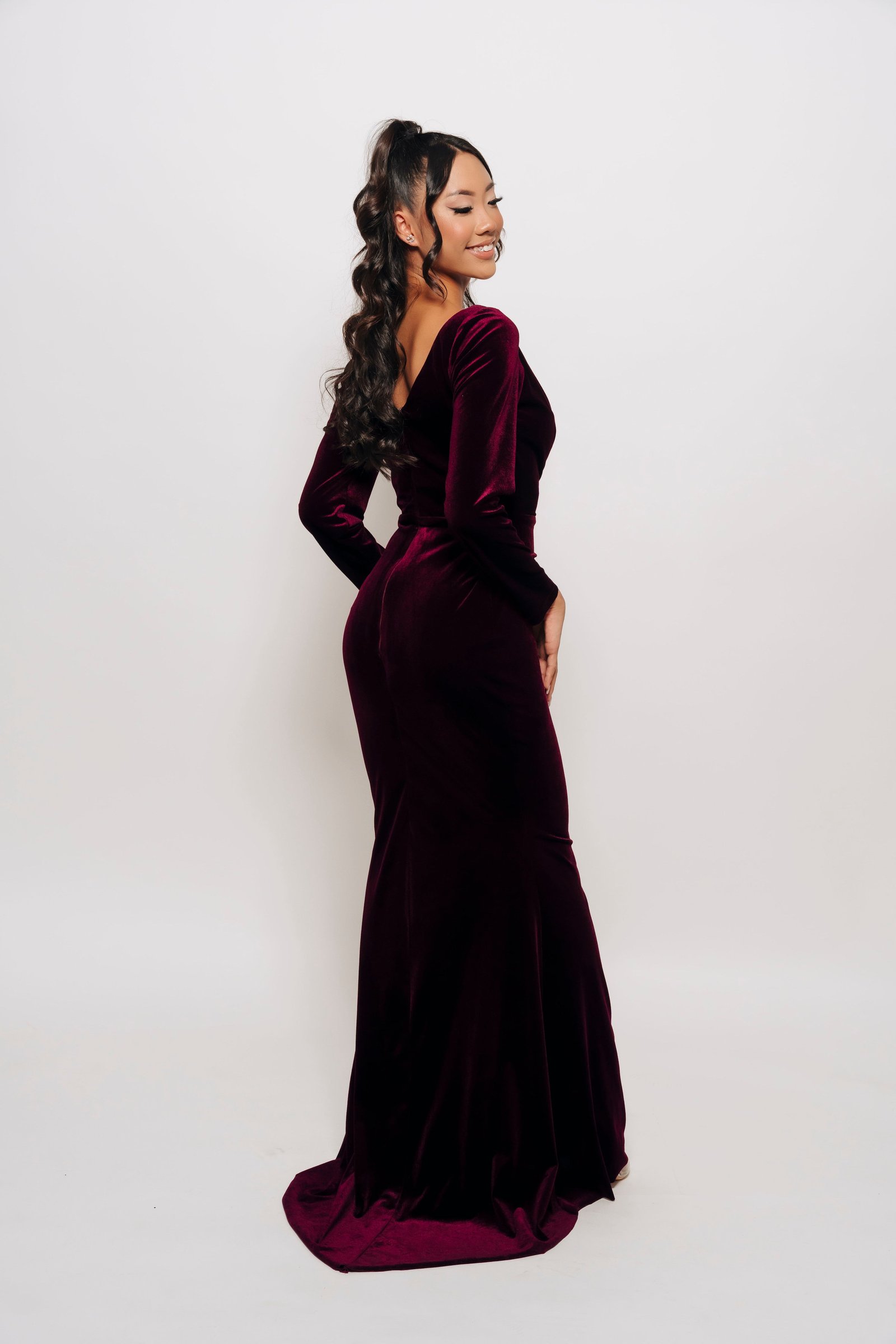 VERONICA BY MY SECRET WARDROBE PLUM photo 5