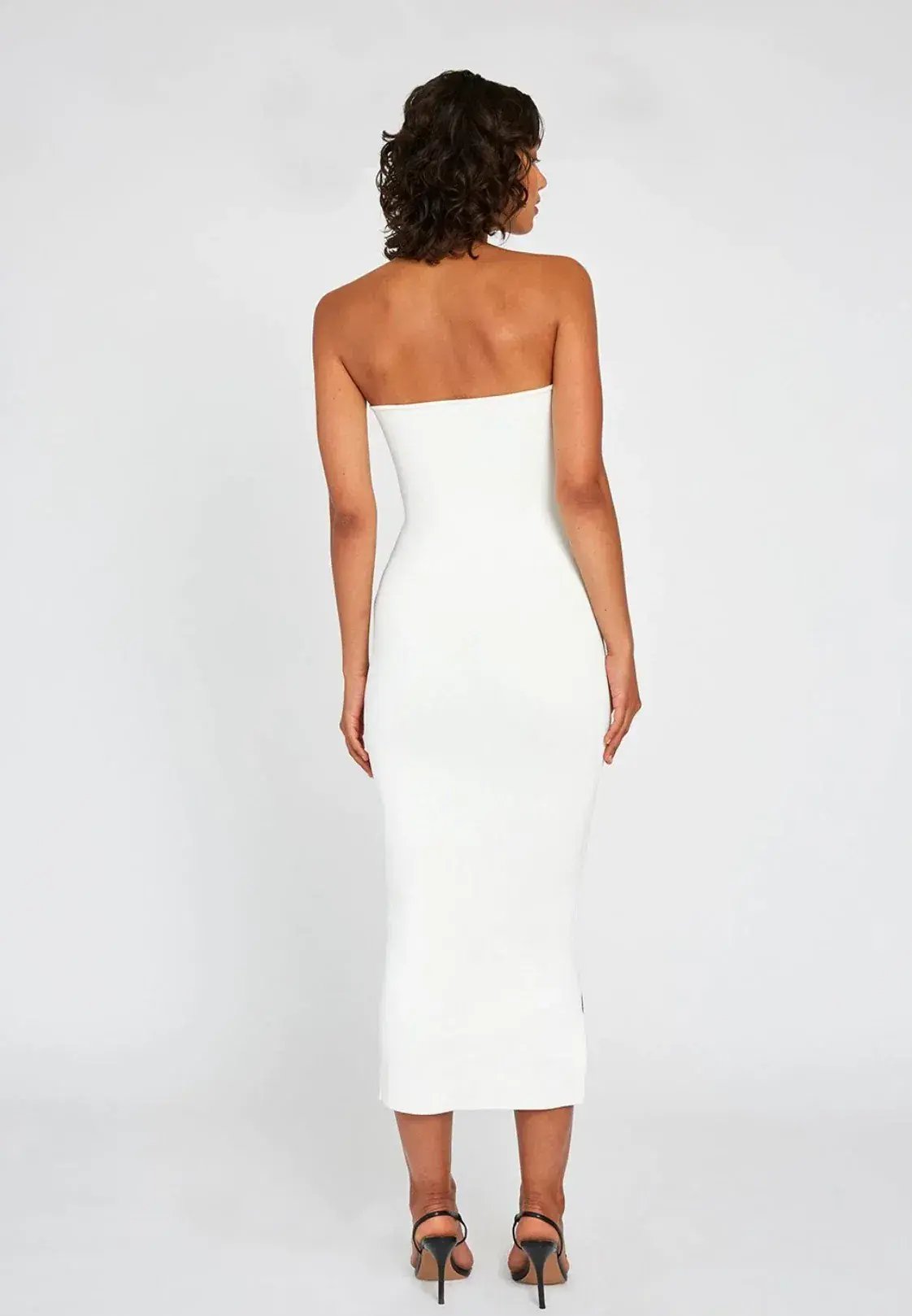 By Johnny Penny Strapless Dress White Size M photo 6