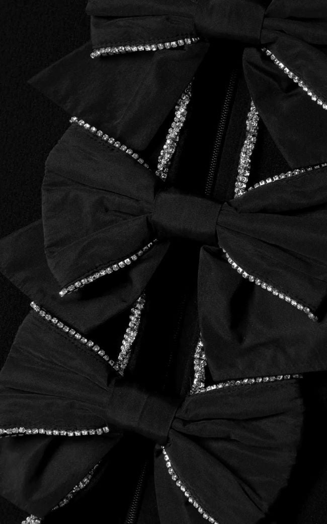 Rebecca Vallance Katie Bow Mini Dress photo 2