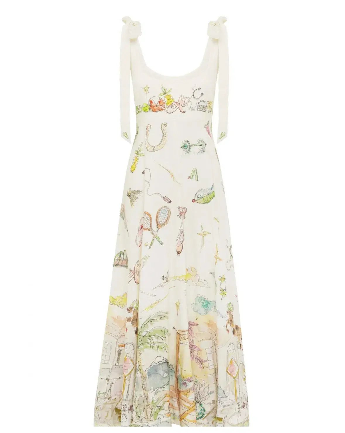 Alemais Anouk Ballet Sundress Print Size 10 photo 4